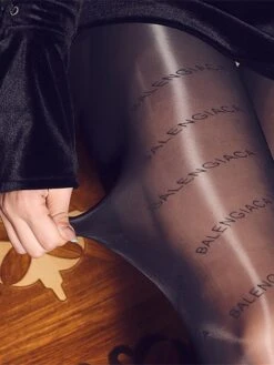 Women's Sexy Lingerie Stockings Pure Color Fashion Comfort Soft Daily Date Vacation Nylon Breathable Summer Spring Lotus Pink Black -Ladies Pajamas Store lgiujb1680599125642