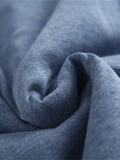 Women's Fleece Lounge Top Pure Color Warm Fashion Casual Home Street Daily Cotton Warm Crew Neck Long Sleeve Pullover Winter Denim Blue Melon Red -Ladies Pajamas Store lhznvy1693986245333