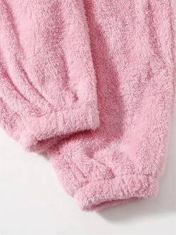 Women's Solid Plush Tank Top And Pants Lounge Sets Casual Comfort Soft Home Street Daily Polyester Breathable Elastic Waist Fall Winter Black White -Ladies Pajamas Store lkchvm1688541583497