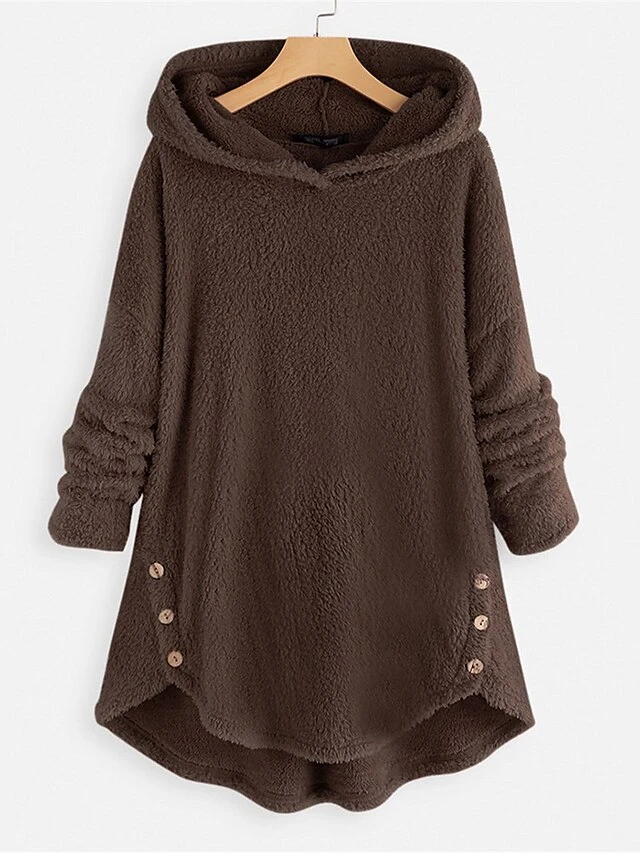 Women's Loungewear Top Cat Fashion Plush Halloween Street Date Fleece Breathable Hoodie Long Sleeve Button Pocket Fall Winter Lotus Pink Black 12 Women's Loungewear Top Cat Fashion Plush Halloween Street Date Fleece Breathable Hoodie Long Sleeve Button Pocket Fall Winter Lotus Pink Black - Image 10