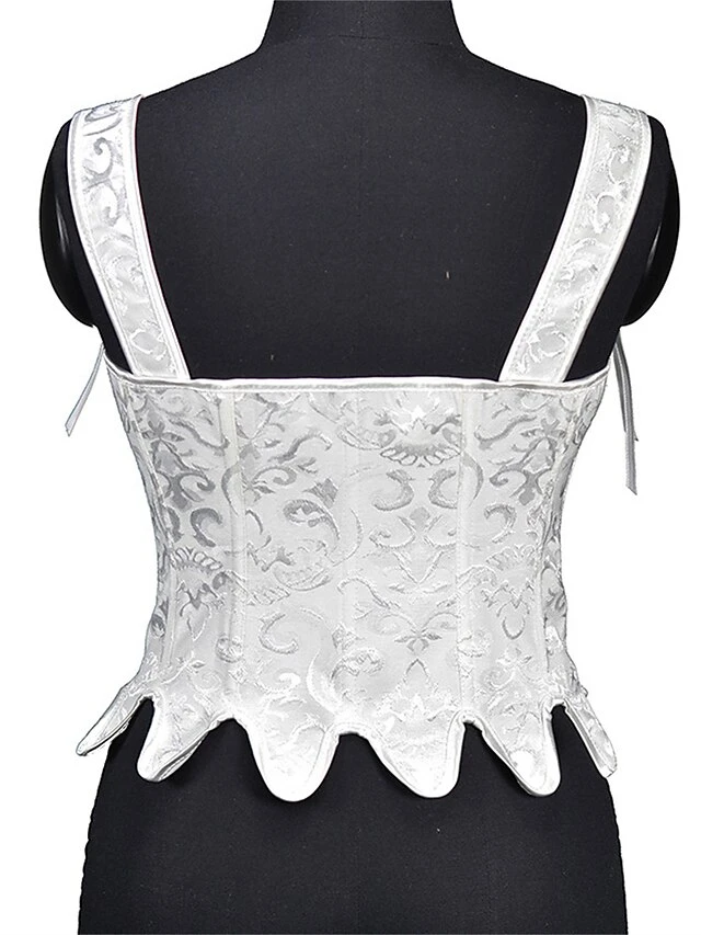 Women's Sexy Lingerie Shapewear Body Shaper Flower Fashion Hot Home Bed Vacation Lace Breathable Straps Sleeveless Backless Summer Spring Black White 7 Women's Sexy Lingerie Shapewear Body Shaper Flower Fashion Hot Home Bed Vacation Lace Breathable Straps Sleeveless Backless Summer Spring Black White - Image 5