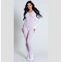 Women's Bodysuits Teddies & Bodysuits Solid Colored Nylon Crew Neck Mesh White Black / Super Sexy 19 Women's Bodysuits Teddies & Bodysuits Solid Colored Nylon Crew Neck Mesh White Black / Super Sexy -Ladies Pajamas Store lwrqxv1603275934291