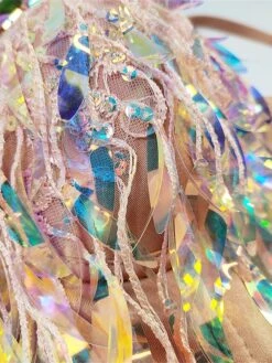 Women's Rhinestone Corset Bustier Feather Undergarments Home Daily Bed Polyester Breathable Straps Sleeveless Backless Summer Spring Black White -Ladies Pajamas Store lznrbr1696315700621