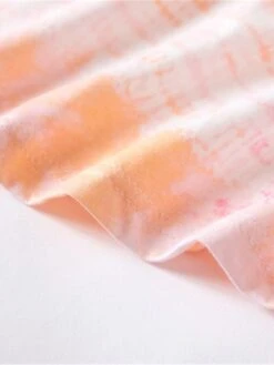 Women's Pajamas Nightgown Nightshirt Dress Tie Dye Fashion Casual Soft Home Daily Bed Cotton Breathable Crew Neck Short Sleeve Summer Spring Light Pink Pink -Ladies Pajamas Store meiwsf1681464656336