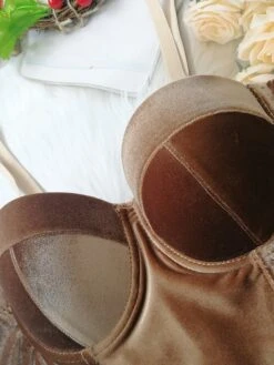 Corset Women's Corset Tops Prom Party & Evening Club Black Wine Green Sexy Overbust Corset Buckle Backless Tummy Control Pure Color Summer Spring -Ladies Pajamas Store mvpsjo1643187457903