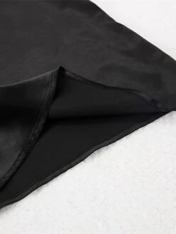 Women's Pajamas Pajama Top And Pant Sets Pure Color Simple Casual Soft Home Daily Bed Satin Breathable Straps Sleeveless Strap Top Pant Spring Summer Black -Ladies Pajamas Store nfgyjd1673429969768