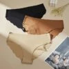 3Pcs Set Women's Panties Ice Silk Lightweight Scalloped Briefs Seamless Underwear Breathable Low Waist Underwear Female Summer Random Color 2 3Pcs Set Women's Panties Ice Silk Lightweight Scalloped Briefs Seamless Underwear Breathable Low Waist Underwear Female Summer Random Color -Ladies Pajamas Store nsofol1686191333943