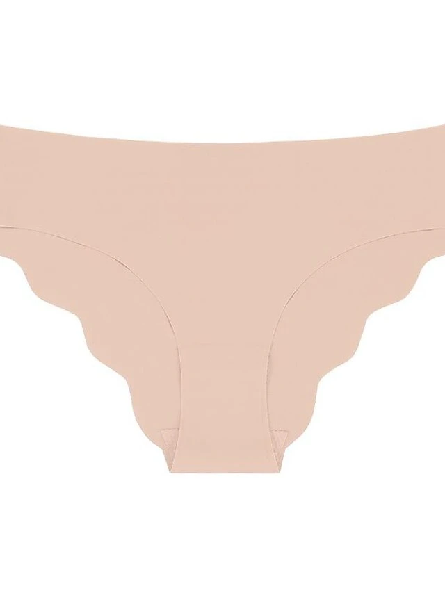 3Pcs Set Women's Panties Ice Silk Lightweight Scalloped Briefs Seamless Underwear Breathable Low Waist Underwear Female Summer Random Color 11 3Pcs Set Women's Panties Ice Silk Lightweight Scalloped Briefs Seamless Underwear Breathable Low Waist Underwear Female Summer Random Color - Image 9