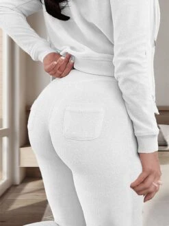 Women's Flannel Lounge Sets Sweasuits 3 Pieces Pure Color Warm Fashion Plush Home Daily BedWarm Breathable Hoodie Long Sleeve Hoodie Pant Fall Winter Claret Lotus Pink 26 Women's Flannel Lounge Sets Sweasuits 3 Pieces Pure Color Warm Fashion Plush Home Daily BedWarm Breathable Hoodie Long Sleeve Hoodie Pant Fall Winter Claret Lotus Pink -Ladies Pajamas Store obegak1695798634233