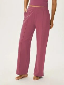 Women's Long Johns Pajama Pant Pure Color Warm Fashion Home Street Daily Cotton Comfort Pocket Elastic Waist Fall Winter Milky Black -Ladies Pajamas Store obvmtp1693379799776