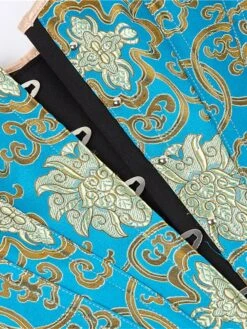 Corset Women's Corset Tops Party & Evening Club Black Blue Sexy Overbust Corset Hook & Eye Lace Up Retro Tummy Control Push Up Flower Fall Winter 29 Corset Women's Corset Tops Party & Evening Club Black Blue Sexy Overbust Corset Hook & Eye Lace Up Retro Tummy Control Push Up Flower Fall Winter -Ladies Pajamas Store ovlmgt1658476224303 1