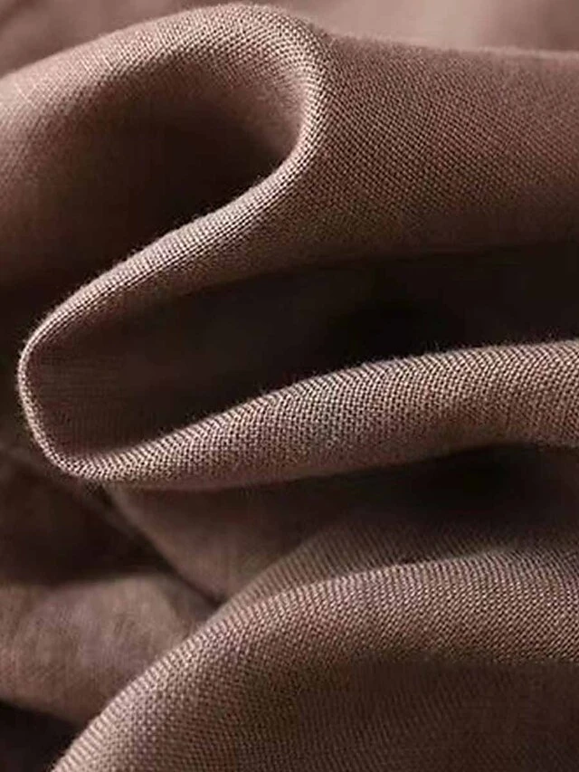 Women's Loungewear Pants Lounge Pants Pure Color Simple Casual Comfort Home Daily Vacation Cotton And Linen Breathable Button Pocket Summer Spring Black White 10 Women's Loungewear Pants Lounge Pants Pure Color Simple Casual Comfort Home Daily Vacation Cotton And Linen Breathable Button Pocket Summer Spring Black White - Image 8