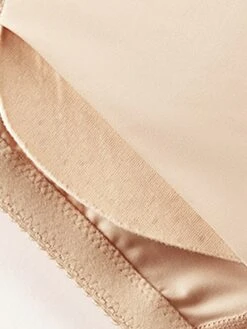 Women's Shapewear With Hip Pads Pure Color Sport Casual Comfort Home Daily Gyms Nylon Breathable Summer Spring Black Beige -Ladies Pajamas Store pgflii1696837266808