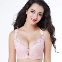 Women's Full Coverage Pure Color Hook & Eye Casual Daily Nylon Sexy 1PC White Black / Bras & Bralettes -Ladies Pajamas Store plfayy1620368009662