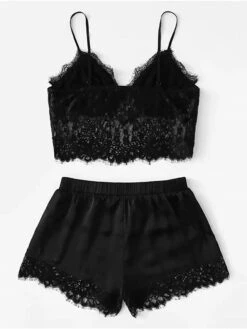 Women's Plus Size Sexy Lingerie Sets Pure Color Lovers Ultra Slim Hot Home Daily Bed Satin Breathable Straps Sleeveless Strap Top Shorts Backless Summer Spring Black Wine 18 Women's Plus Size Sexy Lingerie Sets Pure Color Lovers Ultra Slim Hot Home Daily Bed Satin Breathable Straps Sleeveless Strap Top Shorts Backless Summer Spring Black Wine -Ladies Pajamas Store pnwxhu1680599057583