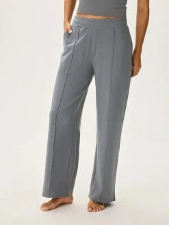 Women's Long Johns Pajama Pant Pure Color Warm Fashion Home Street Daily Cotton Comfort Pocket Elastic Waist Fall Winter Milky Black