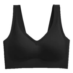 Women's Wireless Bras Full Coverage Pure Color Pull-On Closure Nylon Sexy 1PC Green Black / Bras & Bralettes / Plus Size -Ladies Pajamas Store prmazs1620197035436