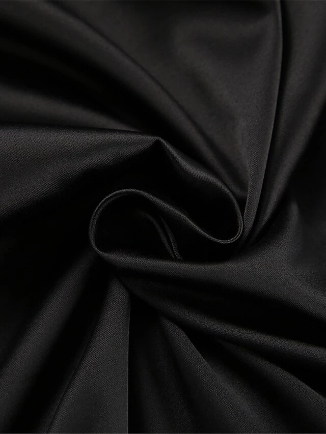 Women's Pajamas Bathrobe Robes Gown Pure Color Simple Casual Comfort Wedding Party Satin Breathable V Wire Long Sleeve Fall Winter Black White 14 Women's Pajamas Bathrobe Robes Gown Pure Color Simple Casual Comfort Wedding Party Satin Breathable V Wire Long Sleeve Fall Winter Black White - Image 12