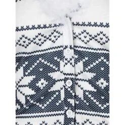 Women's Onesie Christmas Xmas Geometic Snowflake Fashion Plush Comfort Polyester Breathable V Wire Long Sleeve Backless Feather Fall Winter Pink Wine -Ladies Pajamas Store ptazoy1695281845582