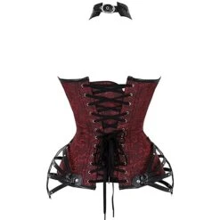 Corset Women's Plus Size Corsets Country Bavarian Overbust Corset Classic Tummy Control Push Up Abstract Flower Printing Zipper Lace Up Nylon Polyester / Cotton Christmas Halloween Wedding Party -Ladies Pajamas Store pxpsqy1625646588644