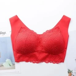 Women's Wireless Bras Full Coverage Pure Color Pull-On Closure Spandex Sexy 1PC Green Black / Bras & Bralettes / Plus Size -Ladies Pajamas Store pyqbmw1620367969191