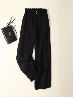 Women's Plus Size Loungewear Pants Pure Color Basic Casual Comfort Home Daily Vacation Cotton Breathable Pant Pocket Summer Spring Black White 29 Women's Plus Size Loungewear Pants Pure Color Basic Casual Comfort Home Daily Vacation Cotton Breathable Pant Pocket Summer Spring Black White -Ladies Pajamas Store qavyjk1677484981105