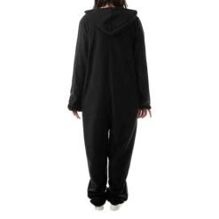 Women's Pajamas Jumpsuit Skeleton Retro Gothic Punk & Gothic Halloween Carnival Polyester Breathable Hoodie Long Sleeve Fall Winter Black -Ladies Pajamas Store qbljpd1692257119310