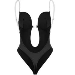 Corset Women's Bodysuits Wedding Party Party & Evening Club Black Beige Spandex Sport Overbust Corset Backless Tummy Control Push Up Pure Color Fall Winter -Ladies Pajamas Store qdevnx1662099890508