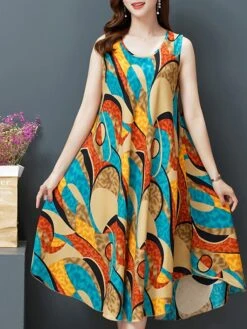 Women's Pajamas Nightgown Nightshirt Dress Flower Simple Comfort Soft Home Daily Bed Cotton Breathable Crew Neck Sleeveless Dress Summer Spring Gold Black Black 20 Women's Pajamas Nightgown Nightshirt Dress Flower Simple Comfort Soft Home Daily Bed Cotton Breathable Crew Neck Sleeveless Dress Summer Spring Gold Black Black -Ladies Pajamas Store qkqufp1684838964253