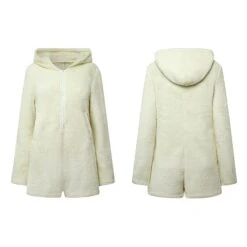 Womens Cartoon Bear Onesise Sleepwear Cute Fuzzy Warm Sherpa Fleece Hooded Romper Short Jumpsuit Playsuit 13 Womens Cartoon Bear Onesise Sleepwear Cute Fuzzy Warm Sherpa Fleece Hooded Romper Short Jumpsuit Playsuit -Ladies Pajamas Store qrgxbd1669259353768