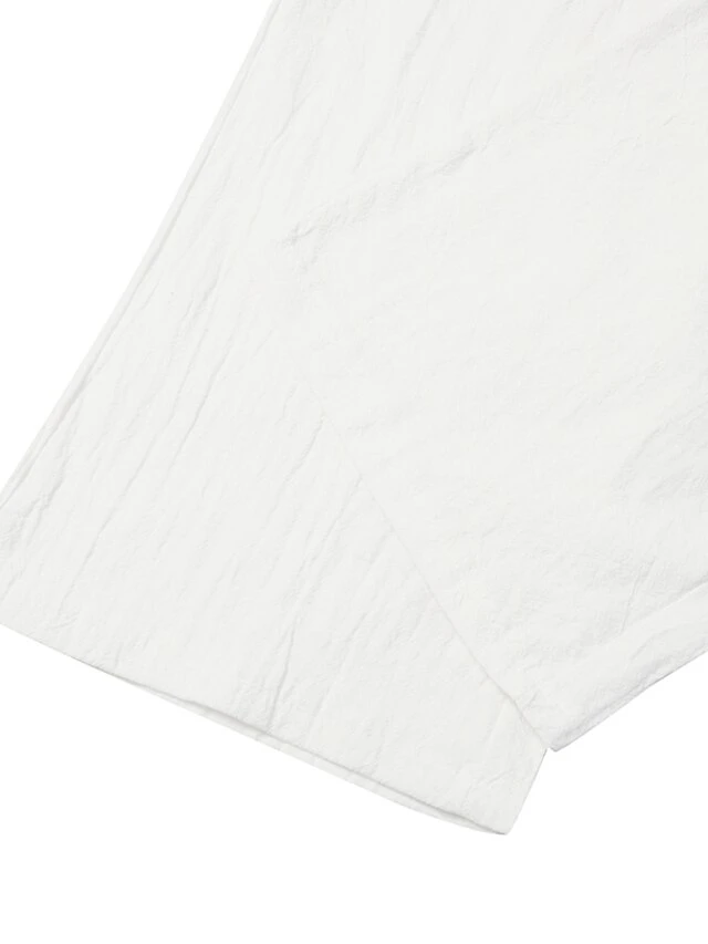 Women's Plus Size Loungewear Bottom Nighty Flower Simple Comfort Home Street Vacation Cotton And Linen Breathable Long Pant Elastic Waist Spring Summer White Black 12 Women's Plus Size Loungewear Bottom Nighty Flower Simple Comfort Home Street Vacation Cotton And Linen Breathable Long Pant Elastic Waist Spring Summer White Black - Image 10