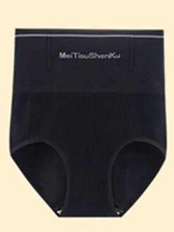 Women's Panties Shapewear Letter Fashion Simple Casual Home Street Daily Nylon Breathable Summer Spring Gray Blue Black -Ladies Pajamas Store qwzdbp1694072370762