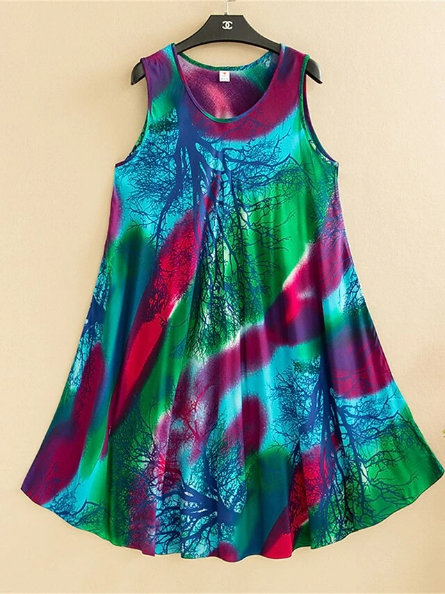 Women's Pajamas Nightgown Nightshirt Dress Flower Simple Comfort Soft Home Daily Bed Cotton Breathable Crew Neck Sleeveless Dress Summer Spring Gold Black Black 15 Women's Pajamas Nightgown Nightshirt Dress Flower Simple Comfort Soft Home Daily Bed Cotton Breathable Crew Neck Sleeveless Dress Summer Spring Gold Black Black - Image 13