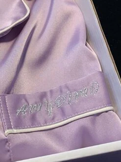 Women's Pajamas Sets Cat Letter Casual Comfort Soft Home Daily Bed Satin Breathable Lapel Long Sleeve Shirt Pant Button Pocket Fall Winter 8602#[Long Sleeve] 8101#[Long Sleeve] -Ladies Pajamas Store rhenrz1697161960694