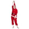 Women's Christmas Onesie Pajama Santa Claus Snowman Plush Comfort Oversized Xmas Polar Fleece Warm Hoodie Long Sleeve Fall Winter Santa Claus Snowman -Ladies Pajamas Store rlecen1695628282656