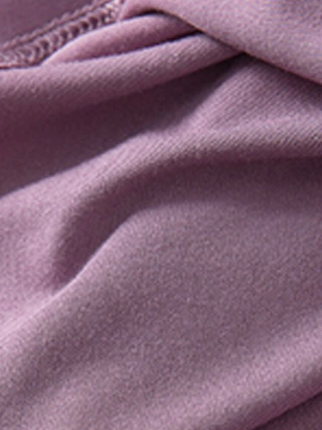 Women's Pajama Top With Chest Pads Loungewear Top Pure Color Fashion Casual Comfort Home Daily Bed Modal Breathable Crew Neck Long Sleeve Fall Winter Black White 9 Women's Pajama Top With Chest Pads Loungewear Top Pure Color Fashion Casual Comfort Home Daily Bed Modal Breathable Crew Neck Long Sleeve Fall Winter Black White - Image 7