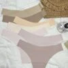 3Pcs Sets Women's Panties Set Thin Thongs & G-Strings, Seamless Low Waist Panties Random Color -Ladies Pajamas Store ruzsvx1686189908816