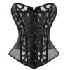 Corset Women's Corsets Christmas Halloween Wedding Party Birthday Party Plus Size Black White Overbust Corset Hook & Eye Lace Up Classic Tummy Control Push Up Plaid / Check Embroidery Abstract Summer 2 Corset Women's Corsets Christmas Halloween Wedding Party Birthday Party Plus Size Black White Overbust Corset Hook & Eye Lace Up Classic Tummy Control Push Up Plaid / Check Embroidery Abstract Summer -Ladies Pajamas Store rvqvju1556433658913
