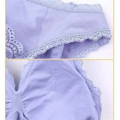 Women's Oversized Lace Sports Bras Cross Front Side Buckle Wire Free Bra Yoga Workout Activewear -Ladies Pajamas Store rxvnyg1649319863954