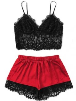 Women's Plus Size Sexy Lingerie Sets Pure Color Lovers Ultra Slim Hot Home Daily Bed Satin Breathable Straps Sleeveless Strap Top Shorts Backless Summer Spring Black Wine 16 Women's Plus Size Sexy Lingerie Sets Pure Color Lovers Ultra Slim Hot Home Daily Bed Satin Breathable Straps Sleeveless Strap Top Shorts Backless Summer Spring Black Wine -Ladies Pajamas Store sghkwc1680599056614