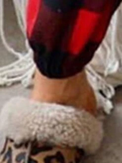 Women's Christmas Pajamas Grid / Plaid Simple Casual Comfort Polyester Breathable Gift Crew Neck Long Sleeve T Shirt Tee Pant Fall Winter Red -Ladies Pajamas Store sgnjvw1695628310105