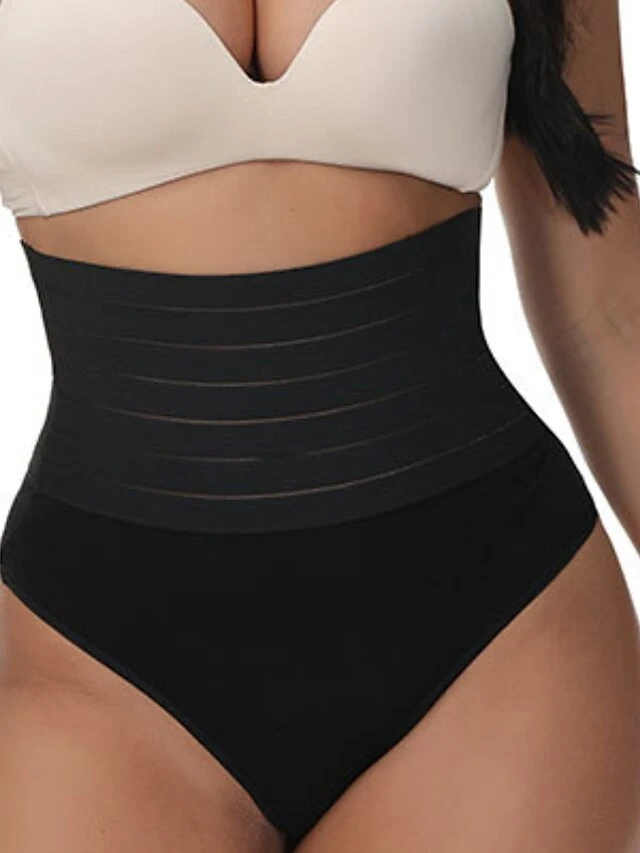 Corset Women's Control Panties Shapewears Office Running Gym Yoga Black Cotton Sport Sexy Breathable Lace Up Tummy Control Push Up Basic Solid Color All Seasons 3 Corset Women's Control Panties Shapewears Office Running Gym Yoga Black Cotton Sport Sexy Breathable Lace Up Tummy Control Push Up Basic Solid Color All Seasons