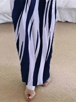 Women's Loungewear Nightshirt Dress Butterfly Flower Fashion Casual Comfort Home Daily Bed Polyester Breathable Crew Neck Short Sleeve Dress Pocket Summer Spring White Red -Ladies Pajamas Store siksab1679970437289