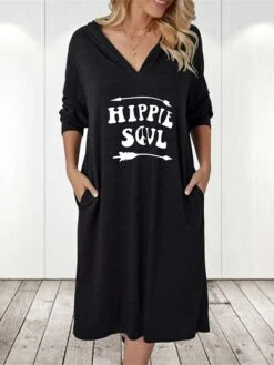 Women's Pajamas Nightshirt Letter Simple Casual Soft Home Daily Bed Cotton Breathable V Wire Long Sleeve Dress Summer Fall Black Army Green 7 Women's Pajamas Nightshirt Letter Simple Casual Soft Home Daily Bed Cotton Breathable V Wire Long Sleeve Dress Summer Fall Black Army Green -Ladies Pajamas Store smqisy1689845878633