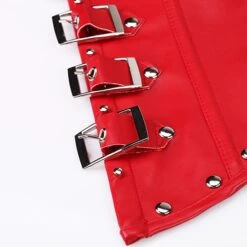 Corset Women's Plus Size Corsets Country Bavarian Underbust Corset Classic Stylish Tummy Control Solid Colored Solid Color Sexy Buckle Lace Up PU Nylon Christmas Halloween Wedding Party Birthday Party -Ladies Pajamas Store sypwli1556417779510