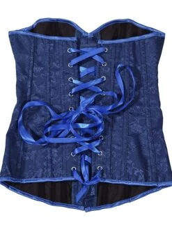 Corset Women's Corsets Halloween Party & Evening Club Black White Wine Sexy Overbust Corset Hook & Eye Lace Up Backless Tummy Control Pure Color Summer Spring -Ladies Pajamas Store teflah1658987116944