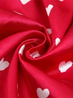 Women's Satin Heart Print Lace PJ Sets 3 Pcs Bathrobe Cami Top And Bow Tie Front Shorts Casual Comfort Soft Home Daily Bed Polyester Breathable Summer Fall White Wine 17 Women's Satin Heart Print Lace PJ Sets 3 Pcs Bathrobe Cami Top And Bow Tie Front Shorts Casual Comfort Soft Home Daily Bed Polyester Breathable Summer Fall White Wine -Ladies Pajamas Store thztfe1688111259754