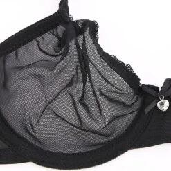 Women's Bras & Bralettes Lace Bras Underwire Bra 3/4 Cup Solid Color Micro-elastic Breathable Casual Daily Flesh-colored / 1 PC -Ladies Pajamas Store tndixn1634902748327