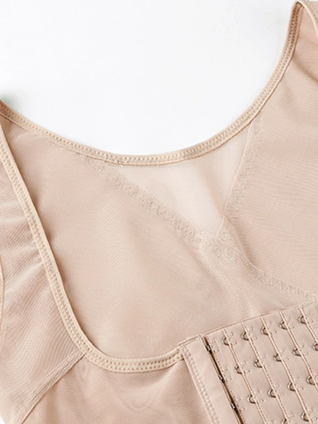 Corset Women's Waist Trainer Corsets Shapewears Office Running Gym Yoga Black Beige Sport Breathable Comfortable Hook & Eye Tummy Control Push Up Front Close Pure Color Summer Spring 19 Corset Women's Waist Trainer Corsets Shapewears Office Running Gym Yoga Black Beige Sport Breathable Comfortable Hook & Eye Tummy Control Push Up Front Close Pure Color Summer Spring - Image 17