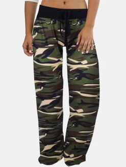 Women's Loungewear Bottom Nighty Camo Comfort Sport Home Cotton Long Pant Spring Summer Blue Purple -Ladies Pajamas Store tphigg1659495812689